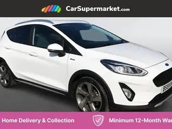 White Used 2019 Ford Fiesta Active Hatchback | £7,997 (Fair price)