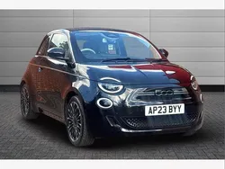 Black Used 2023 Fiat 500e La Prima Cabriolet | £18,495 (Fair price)