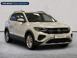 White New 2025 VW T-Cross Match SUV | £22,828 (A bit pricey)