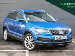 Blue Used 2020 Skoda Karoq SE L SUV | £13,495 (Fair price)
