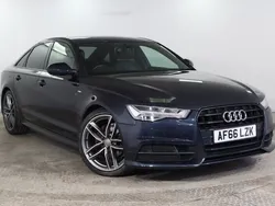 Blue Used 2016 Audi A6 Black Edition Sedan | £13,775 (Fair price)