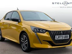 Yellow Used 2023 Peugeot 208 Allure+ Hatchback | £14,013 (Fair price)