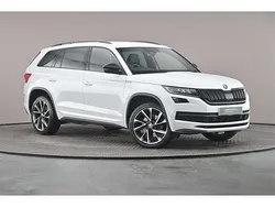 White Used 2020 Skoda Kodiaq SportLine SUV | £26,201 (Fair price)