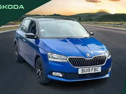 Blue Used 2019 Skoda Fabia Colour Edition Hatchback | £9,499 (Good price)