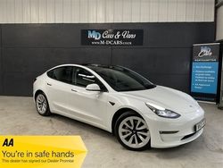 White Used 2021 Tesla Model 3 Long Range AWD Sedan | £19,188 (Expensive)