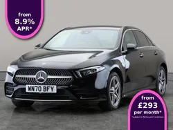 Black Used 2020 Mercedes A250 AMG line Sedan | £19,885 (Fair price)
