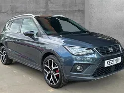 Magnetic tech grey/midnight black Used 2021 Seat Arona FR SUV | £13,690 (Fair price)