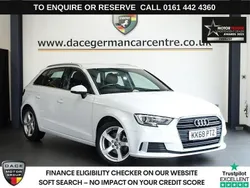 White Used 2019 Audi A3 Sportback Sport Hatchback | £12,489 (Good price)