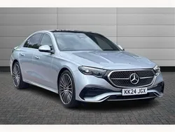 High tech silver Used 2024 Mercedes E220 AMG Line Premium Plus Sedan | £57,750 (Good price)