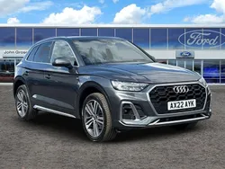 Grey Used 2022 Audi Q5 S-Line SUV | £30,495 (Fair price)