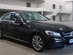 Black Used 2015 Mercedes C220 Premium Sedan | £8,499 (Fair price)