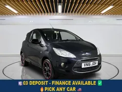 Black Used 2016 Ford Ka Zetec Hatchback | £4,599 (Fair price)