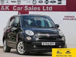 Black Used 2014 Fiat 500L Pop Star MPV | £4,495 (Fair price)