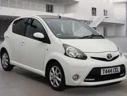 White Used 2014 Toyota Aygo Hatchback | £6,995 (Good price)