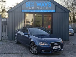 Blue Used 2011 Audi A3 Cabriolet S-Line Cabriolet | £6,990 (Expensive)