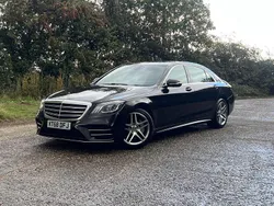 Black Used 2018 Mercedes S450 AMG line Sedan | £34,948
