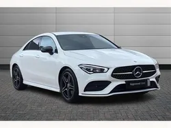 White Used 2023 Mercedes CLA200 Executive Coupe | £25,990 (Good price)