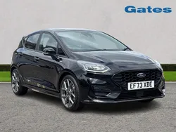 Black Used 2023 Ford Fiesta ST-Line Hatchback | £16,499 (A bit pricey)