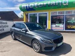 Grey Used 2016 Mercedes C250 AMG line Estate | £17,000 (Expensive)