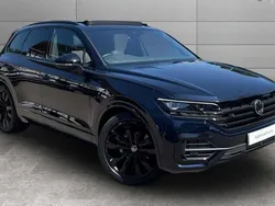 Blue Used 2022 VW Touareg Black Edition SUV | £46,495 (Fair price)