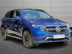 Blue Used 2020 Mercedes EQC400 AMG Line Premium SUV | £26,995 (Good price)