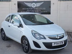 White Used 2014 Vauxhall Corsa S Hatchback | £3,999 (Fair price)