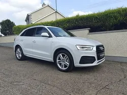 White Used 2015 Audi Q3 S-Line SUV | £9,995 (Fair price)