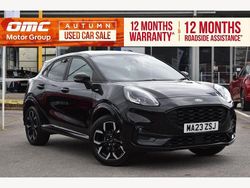 Black Used 2023 Ford Puma ST-Line X Hatchback | £16,280