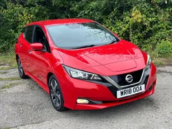 Red Used 2018 Nissan Leaf Tekna Hatchback | £8,495 (A bit pricey)