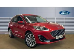 Red Used 2022 Ford Kuga Vignale SUV | £23,565 (Fair price)