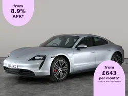 Silver Used 2021 Porsche Taycan Performance Package Sedan | £38,921 (Fair price)