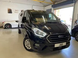 Black Used 2023 Ford Transit Custom Limited Van | £29,988 (Expensive)