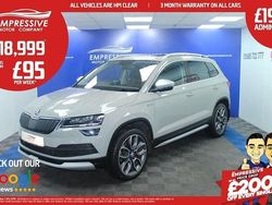 Grey Used 2018 Skoda Karoq Scout 4x4 SUV | £18,999 (A bit pricey)