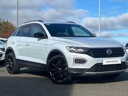 Silver Used 2021 VW T-Roc Black Edition SUV | £19,995 (Fair price)