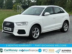 White Used 2016 Audi Q3 Comfort SUV | £11,988 (A bit pricey)
