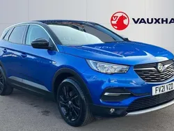 Blue Used 2021 Vauxhall Grandland X SRi SUV | £13,590 (Good price)