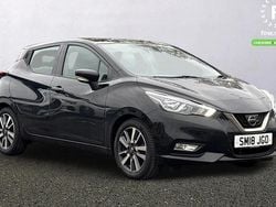 Black Used 2018 Nissan Micra Acenta Hatchback | £8,399 (Fair price)
