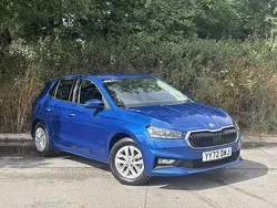 Race blue Used 2022 Skoda Fabia Comfort Hatchback | £13,290 (Fair price)