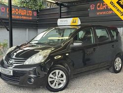 Black Used 2010 Nissan Note Acenta MPV | £3,995 (A bit pricey)