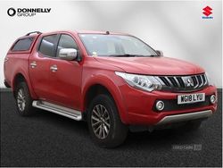Red Used 2018 Mitsubishi L200 Pickup | £15,995 (Fair price)