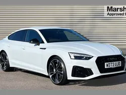 White Used 2024 Audi A5 Sportback Black Edition Hatchback | £36,354 (Expensive)