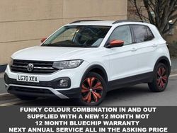 White Used 2020 VW T-Cross SE SUV | £11,995 (Good price)