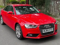 Red Used 2014 Audi A4 Sedan | £4,500 (A bit pricey)