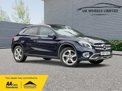 Blue Used 2017 Mercedes GLA250 Premium Plus SUV | £14,190 (Fair price)