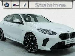 White Used 2025 BMW 120 M Sport Hatchback | £32,502 (Expensive)