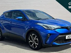 Blue Used 2021 Toyota C-HR Design SUV | £18,292 (Fair price)