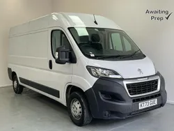 White Used 2023 Peugeot Boxer Premium Van | £17,950 (Good price)