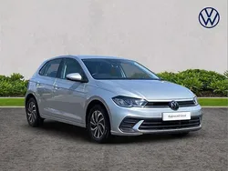 Silver Used 2022 VW Polo Life Hatchback | £16,150 (Fair price)
