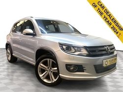 Silver Used 2013 VW Tiguan R-line SUV | £9,500 (Good price)