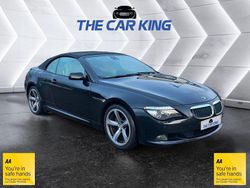 Black Used 2009 BMW 635 Cabriolet Sport Line Cabriolet | £3,980
